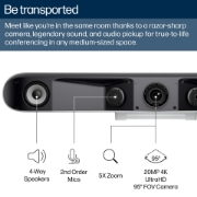 Picture of POLY Studio V52 USB Video Bar No Power Cord TAA