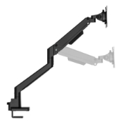 Picture of Neomounts DS70-250BL1 Monitor arm 17-35" - gas spring - Topfix - 180°-stop