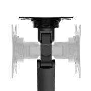 Picture of Neomounts DS70-250BL2 Monitor arm 17-32" - gas spring - Topfix - 180°-stop