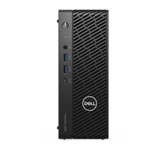 Picture of DELL Precision 3280 Intel® Core™ i7 i7-14700 16 GB DDR5-SDRAM 512 GB SSD NVIDIA T1000 Windows 11 Pro CFF Workstation Black