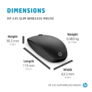 Picture of HP 235 Slim Wireless Mouse