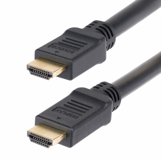 Picture of StarTech.com 10m (32.8ft) Active HDMI 2.0 Cable, CMP, Plenum Rated, High Speed HDMI Cable, 4K 60Hz, HDR10/HDCP 2.2/ARC, CMP In Wall HDMI Cord
