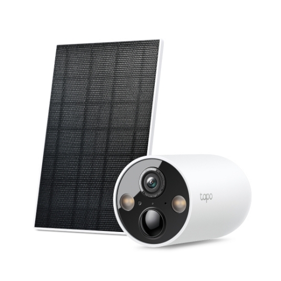 Picture of TP-Link Tapo Smart Wire-Free Security Camera and Solar Panel