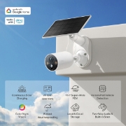 Picture of TP-Link Tapo Smart Wire-Free Security Camera and Solar Panel