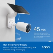 Picture of TP-Link Tapo Smart Wire-Free Security Camera and Solar Panel