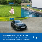 Picture of TP-Link Tapo Smart Wire-Free Security Camera and Solar Panel