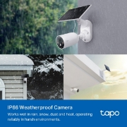 Picture of TP-Link Tapo Smart Wire-Free Security Camera and Solar Panel
