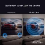 Picture of Sony BRAVIA 8 Series 65" OLED 4K HDR Display with Google TV, including 3 years PrimeSupport