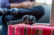 Picture of POLY Voyager Focus 2 Microsoft Teams Certified USB-C-C Headset +USB-C/A Adapter