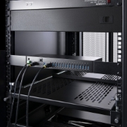 Picture of StarTech.com 16-Port Industrial USB 5Gbps Hub with Power Adapter, Metal Enclosure, Mountable, ESD Protection, Terminal Block Power, USB Charging, Dual-Host Switch - TAA