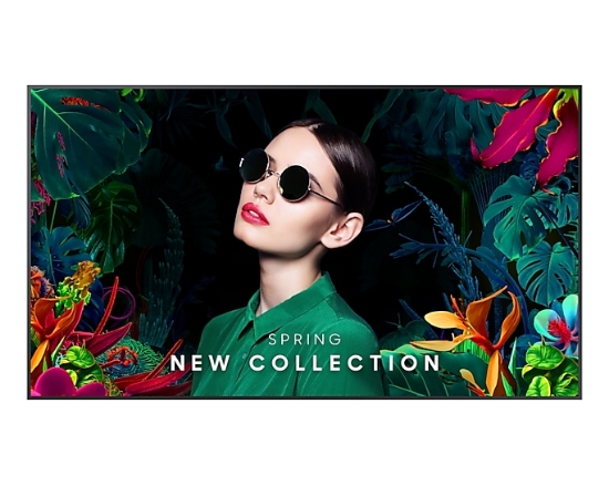 Picture of Samsung LH98QMCEBGCXEN Signage Display Digital signage flat panel 2.49 m (98") LED Wi-Fi 500 cd/m² 4K Ultra HD Black Tizen 7.0 24/7