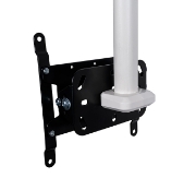 Picture of B-Tech SYSTEM V - Flat Screen Ceiling Mount for VESA 200 Tilt Screens - 1m Ø38mm Pole
