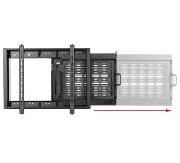 Picture of B-Tech Flat Screen Wall Mount with Slide-Out AV Storage Tray (VESA 600 x 400)