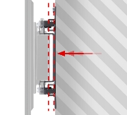 Picture of B-Tech SYSTEM X - Adjustable Depth Rail Mounting Bracket