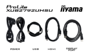 Picture of iiyama ProLite XUB2792UHSU-B6 computer monitor 68.6 cm (27") 3840 x 2160 pixels 4K Ultra HD LED Black