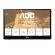 Picture of AOC T2 16T3EA computer monitor 39.6 cm (15.6") 1920 x 1080 pixels Full HD Black