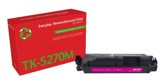 Picture of Everyday Remanufactured Everyday™ Magenta Remanufactured Toner by Xerox compatible with Kyocera TK-5270M, Standard capacity