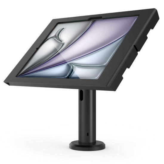 Picture of Compulocks iPad Air M2 13" (2024), Apex Enclosure Tilting Stand 8" - Black