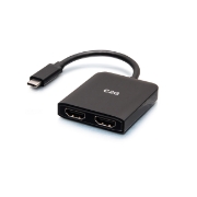 Picture of C2G USB-C to Dual HDMI MST Hub - 4K