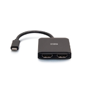 Picture of C2G USB-C to Dual HDMI MST Hub - 4K