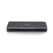 Picture of C2G USB-C 7-in-1 Dual Display MST Docking Station with HDMI, DisplayPort, Ethernet, USB, and Power Delivery up to 100W - 4K 60Hz