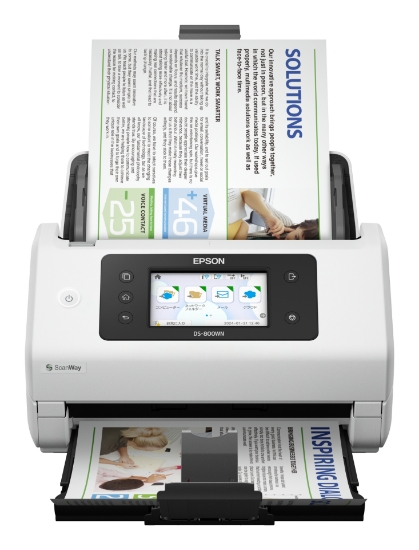 Picture of Epson WorkForce DS-800WN Sheet-fed scanner 600 x 600 DPI A4 White
