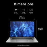 Picture of HP ZBook Studio 16 G11 Intel Core Ultra 9 185H Mobile workstation 40.6 cm (16") WQUXGA 64 GB DDR5-SDRAM 2 TB SSD NVIDIA GeForce RTX 4070 Wi-Fi 7 (802.11be) Windows 11 Pro Silver