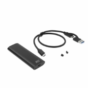 Picture of ACT USB-C M.2 NVMe / PCIe SSD Enclosure, tool-free