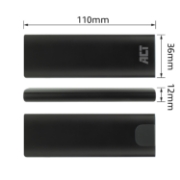 Picture of ACT USB-C M.2 NVMe / PCIe SSD Enclosure, tool-free