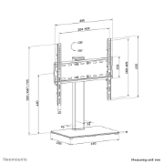 Picture of Neomounts DS45-430BL14 TV stand 32-55"- swivel