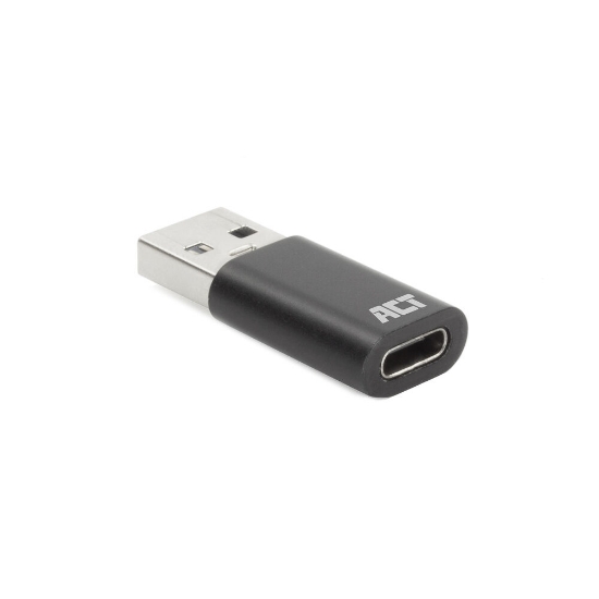 Picture of ACT USB-A male to USB-C female adapter