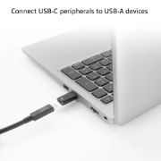 Picture of ACT USB-A male to USB-C female adapter