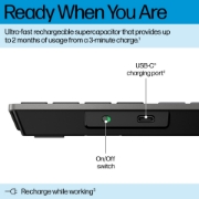 Picture of HP 720 Multi-Device Rechargeable Wireless Keyboard