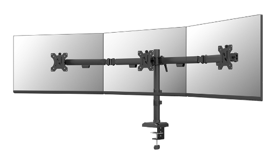 Picture of Neomounts DS60-600BL3 Monitor arm 10-27" - Quick-fix - 180°-stop