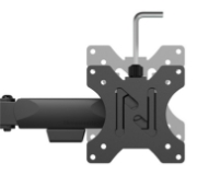 Picture of Neomounts DS60-600BL3 Monitor arm 10-27" - Quick-fix - 180°-stop