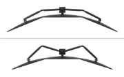Picture of Neomounts DS60-600BL3 Monitor arm 10-27" - Quick-fix - 180°-stop