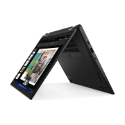 Picture of Lenovo ThinkPad L13 2-in-1 Gen 5 (Intel) Intel Core Ultra 5 125U Hybrid (2-in-1) 33.8 cm (13.3") Touchscreen WUXGA 16 GB LPDDR5-SDRAM 512 GB SSD Wi-Fi 6E (802.11ax) Windows 11 Pro Belgian Black