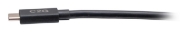 Picture of C2G 3.3ft (1m) USB 4.0 USB-C to C (48V 5A) 240W Charging Cable-Black