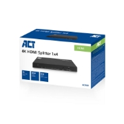 Picture of ACT 4K HDMI splitter, 1 in 4 out, EDID support
