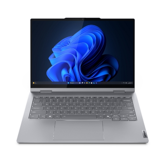 Afbeeldingen van Lenovo ThinkBook 14 2-in-1 G5 IAU Intel Core Ultra 5 225U Hybride (2-in-1) 35,6 cm (14") Touchscreen WUXGA 16 GB DDR5-SDRAM 512 GB SSD Wi-Fi 6E (802.11ax) Windows 11 Pro Belgisch Grijs