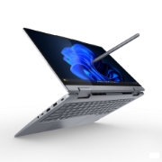 Afbeeldingen van Lenovo ThinkBook 14 2-in-1 G5 IAU Intel Core Ultra 5 225U Hybride (2-in-1) 35,6 cm (14") Touchscreen WUXGA 16 GB DDR5-SDRAM 512 GB SSD Wi-Fi 6E (802.11ax) Windows 11 Pro Belgisch Grijs