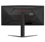 Image de AOC G4 CU34G4Z écran plat de PC 86,4 cm (34") 3440 x 1440 pixels Wide Quad HD LED Noir, Rouge