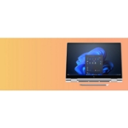Image de HP EliteBook 8 Flip G1i 13 AI Intel Core Ultra 7 255U Hybrid (2-in-1) 33.8 cm (13.3") Touchscreen WUXGA 32 GB LPDDR5x-SDRAM 1 TB SSD Wi-Fi 6E (802.11ax) Windows 11 Pro AI PC Silver