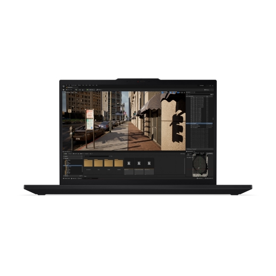 Afbeeldingen van Lenovo ThinkPad P16s Gen 4 (AMD) Copilot+ PC AMD Ryzen AI 7 350 Mobiel werkstation 40,6 cm (16") WUXGA 32 GB DDR5-SDRAM 1 TB SSD Wi-Fi 7 (802.11be) Windows 11 Pro Belgisch Zwart