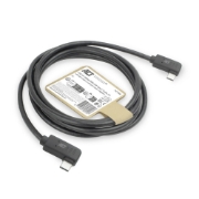 Image de ACT Câble USB 3.0 10 Gbit/s 60 W USB Type-C® (coudé à gauche/droite) vers USB Type-C® (coudé à gauche/droite), 2 mètres