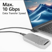 Image de ACT Câble USB 3.0 10 Gbit/s 60 W USB Type-C (droit) vers USB Type-C (coudé à gauche/droite), 0,5 mètre