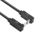 Picture of ACT USB 3.0 10Gbps 60W USB Type-C (up/down angled) to USB Type-C (up/down angled) Cable, 1 meter