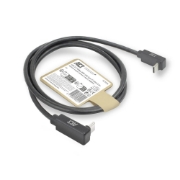 Image de ACT Câble USB 3.0 10 Gbit/s 60 W USB Type-C (coudé vers le haut/bas) vers USB Type-C (coudé vers le haut/bas), 1 mètre