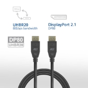 Image de ACT AK4081 câble DisplayPort 1 m Noir