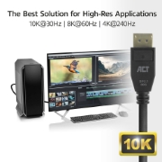 Image de ACT AK4081 câble DisplayPort 1 m Noir